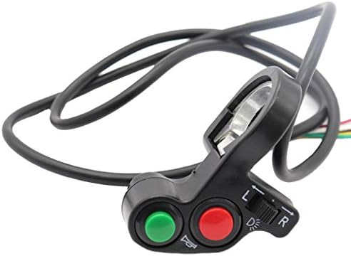 Topfire 3-in-1 Motorcycle Headlight Turn Signal Light Horn On-Off Switch 12V Motorbike Scooter Switch