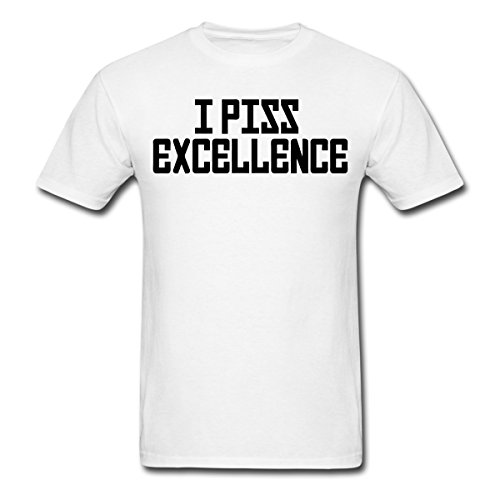 Spreadshirt FPS Russia I Piss Excellence Men's T-Shirt, 3XL, White
