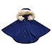 Richie House Girls' Fashion Cape with Button Placket RH1116