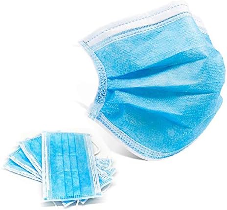 AnPure Life Disposable 3Ply Non-Woven Medical Face Mask, Surgical Mask, 100 Pieces