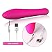G-Spot Waterproof Rechargeable Dildo Vibrator Adult Sex Toys for Women - Adorime Silicone Clitoris Vagina Stimulator Massager Sex Things for Couples