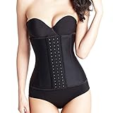 Atbuty Waist Trainer Corset Women's Latex Workout Waist Cincher Best Body Shapewear Girdle