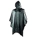 Reusable Rain Poncho for Adult Thick PVC Breathable material Hood string Snap Closure Premium Emergency Raincoat for Men and Women Everyday Use Waterproof Rain Cover for all Outdoor Activities