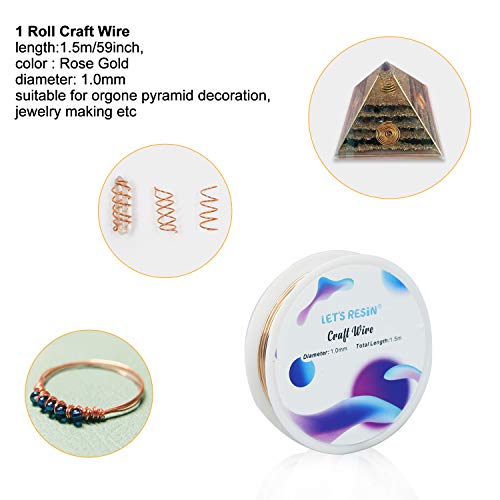 6 Supplies+LETS+RESIN+Orgonite+Crystals