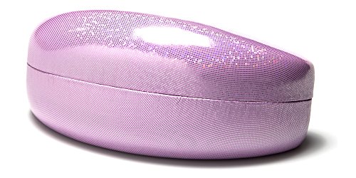Colorful Eyeglasses Or Sunglasses Case Glitter Gloss Pink