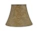 Urbanest Softback Bell Lamp Shade, Faux Leather, 5-inch by 9-inch by 7-inch, Spider-fitter