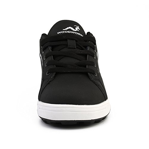Woodworm Surge V3 Golf Shoe- Black/White Size 7 - Thumbnail 4