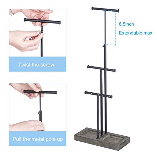 3 Love+KANKEI+Jewelry+Organizer+Stand+Metal