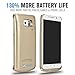 Galaxy S7 Battery Case,Elebase External Rechargeable Charging Pack,4200mAh Protective Portable Backup Charger Case with Kickstand for Samsung Galaxy S7(Not for S7 Edge)