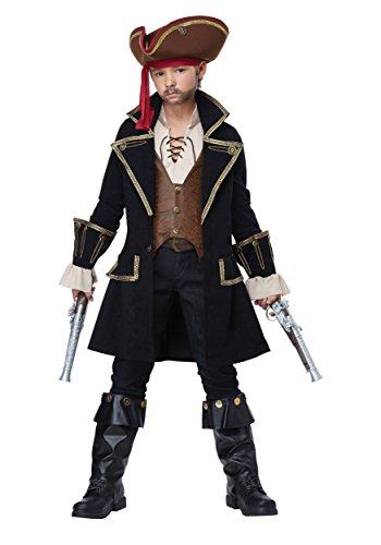 Deluxe Pirate Captain Costume for Kids