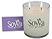 SoyVa Lavender Scented Natural Soy Wax Handmade Aromatherapy Candle, 9 oz.