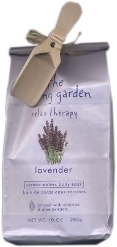 The Healing Garden Relax Therapy, Lavender, Serene Waters Body Soak, 10 fl oz (Pack of 2)
