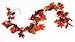 Autumn Silk Maple Leaves Garland with Multiple Fall Colors by Factory Direct Craft - Maple Leaf Garland for Thanksgiving and Fall Decorations
