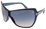 Tom Ford Women's TMF-SUNG-FT0363-86U-0 Designer Sunglasses, Blue