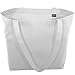 Large Shopping Tote with Shoulder Length Handles (White)
