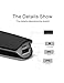 Power Bank.Anguo 3000/5000mAh Ultra Compact Power Bank Portable Charger Powerbank External Battery Charger for iPhone7 Plus 6s 6 Plus, iPad, Samsung Galaxy, Nexus, HTC and More (A04-Black)