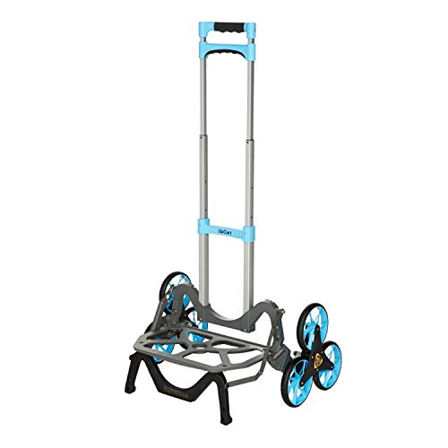 UpCart Original 100lb Capacity Folding Blue Hand Cart