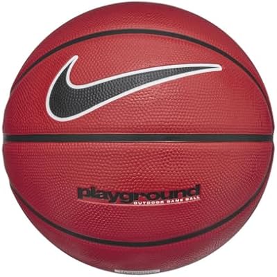 Unisex Everyday Playground 8P Graphic Deflated Balón de Baloncesto University Red/Black/White/Black 7
