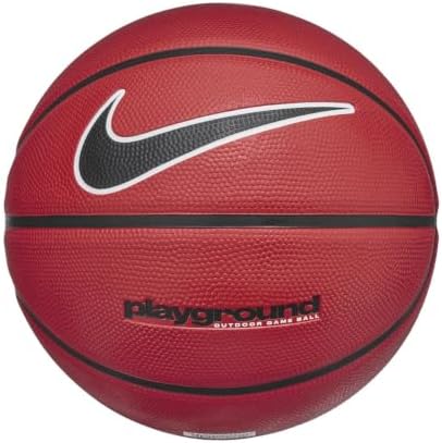 Unisex Everyday Playground 8P Graphic Deflated Balón de Baloncesto University Red/Black/White/Black 7