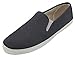3B16L Women's Sneakers Canvas Slip On Loafers Comfort Casual Gore Deck Shoes (6 B(M) US