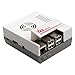 YIKA NESPi Case, NES Case for Raspberry Pi 3, 2 and B+ , Including screws and screwdriver tool, Easy access to Raspberry Pi outlets design (white+gray)
