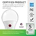 Sunco 6 Pack Dusk to Dawn LED Outdoor Light Bulb A19, Photocell Automatic for Exterior Lighting, 800 LM, 9W (60W Eqv.), 2700K Soft White, Auto On/Off Sensor, IP65 Rated UL.