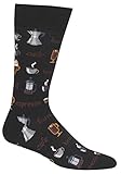Hot Sox Mens CoffeeTrouser Sock