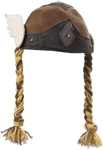 Viking Valkyrie Girl Hat with Braids