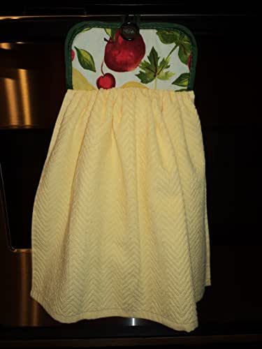Amazon.com: Multipurpose Yellow Kitchen Towel with Attached Fruit Potholder: Handmade Amazon.com: Multipurpose Yellow Kitchen Towel with Attached Fruit Potholder: Handmade
