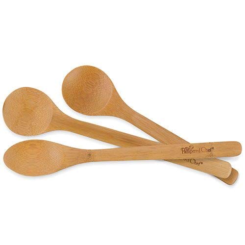 Pampered Chef Bamboo Spoon Set Buy Online in United Arab Emirates at