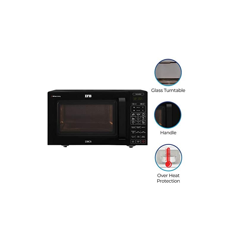 IFB 23 L Convection Microwave Oven (23BC5, Black, With Starter Kit) OffersKiDunia