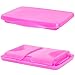 Best Choice Products Folding Lap Desk for Laptops, Food, Work, w/Open Face Storage Compartment, Pink