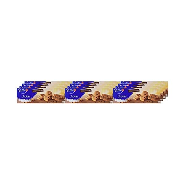 Bahlsen Chokini - 12er Pack - MÃ¼rbegebÃ¤ck mit SchokostÃ¼ckchen und Orangennote (12 x 150 g) – Bild 6