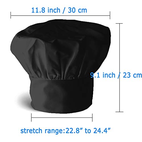 6 BOHARERS+Chef+Hat+Apron+Adults