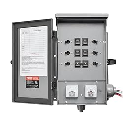VEVOR Manual Transfer, 30-Amp 6-Circuit, Prewired