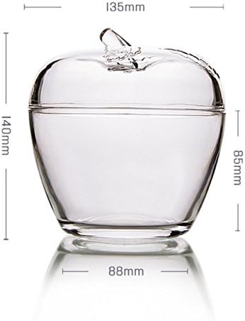 Storage jar, transparent creative snacks dried fruit tea canister candy jar acrylic plastic cans sugar honey tanks storage tanks, 2