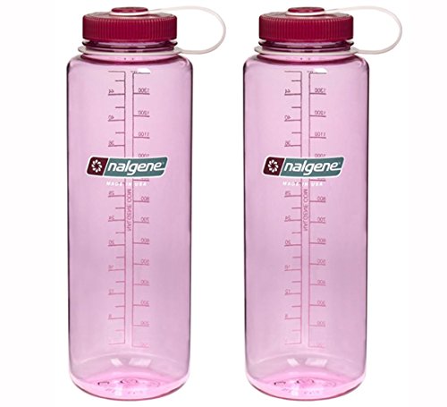 Nalgene Silo Tritan Wide Mouth Bottle, Cosmo 48oz 2 Pack