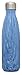 Simple Modern 17 Ounce Wave Water Bottle - Stainless Steel Double Wall Vacuum Insulated Reusable Leakproof Pattern: Aqua Rain