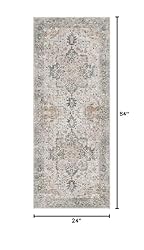 GENIMO Area Rug 2x7 Machine Washable Non Slip