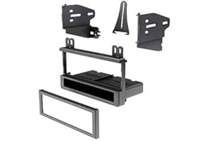 Single DIN Car Stereo Install Dash Mount Kit Made for Ford: 2001-2004 Mustang, 1995-2011 Ranger, 2000-2005 Excursion, 1999-20