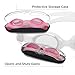 Sprive Kid Swim Goggles, First Start Anti-Fog Lens (Age 3-6) with Protective Case, Nose Clip & Ear Plugs. UV Protection, 100% Silicone, Hypoallergenic, Waterproof, Soft, Comfortable. (Pink)