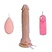 Water Spray King Vibrator Dildo Sex toys for Women Silicone Simulation ejaculation 8.50 Inch Lifelike Bendable Penis Cock
