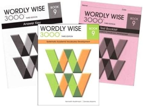 Wordly Wise 3000® 4th Edition Grade 9 SET - Student Book, Test