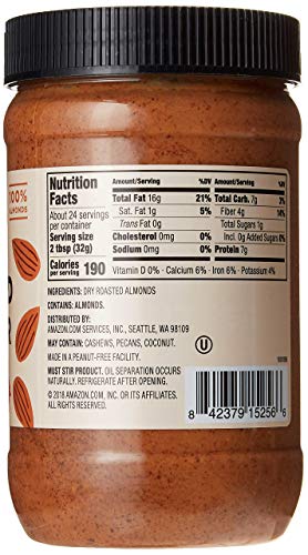 Happy Belly Almond Butter, 27oz