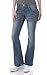 Angels Jeans Juniors Double Button Classic Bootcut Jeans