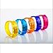Voice Activated Sound Control LED Flashing Bracelet Wristband Bangle Light-emitting bracelet for Night Pub Bar Disco Party 5 Pack