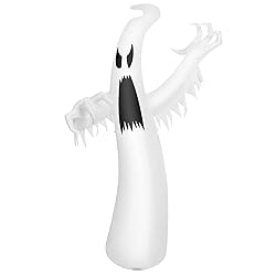 Tangkula 12 FT Halloween Inflatable Ghost, Quick