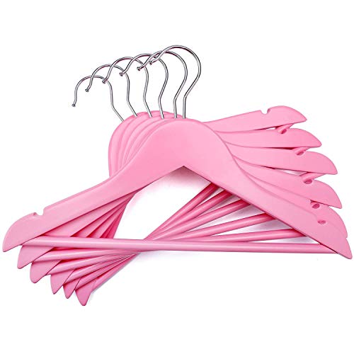 cozymood Wooden Childrens Hangers Kids Hangers,(20 Pack) Wood Baby