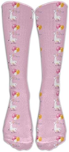 Sexy Lovely Handsome Happy Birthday Lama Sports Long Dress Socks High Fun Sock