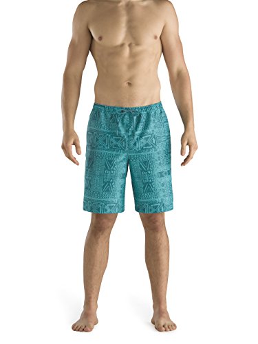 Saxx Men's Swim Shorts - Cannonball 2N1 Long Swim Trunks with Pockets - Board Shorts with Mesh Liner,Dive Tribe,Small - Thumbnail 2